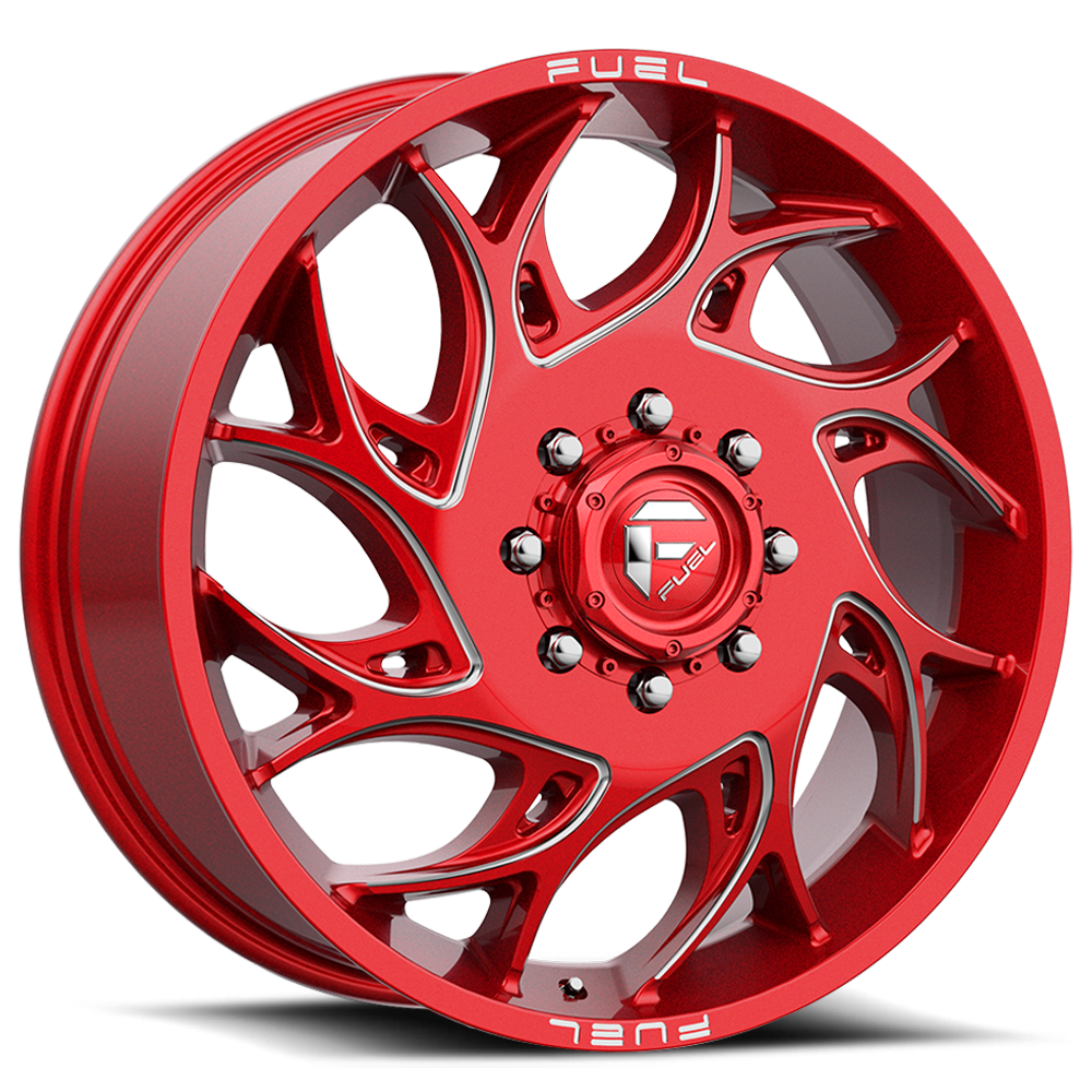 Fuel Off-Road Runner Dually D742 20x8.25 +105 8x200mm 142.2mm Candy Red Milled
