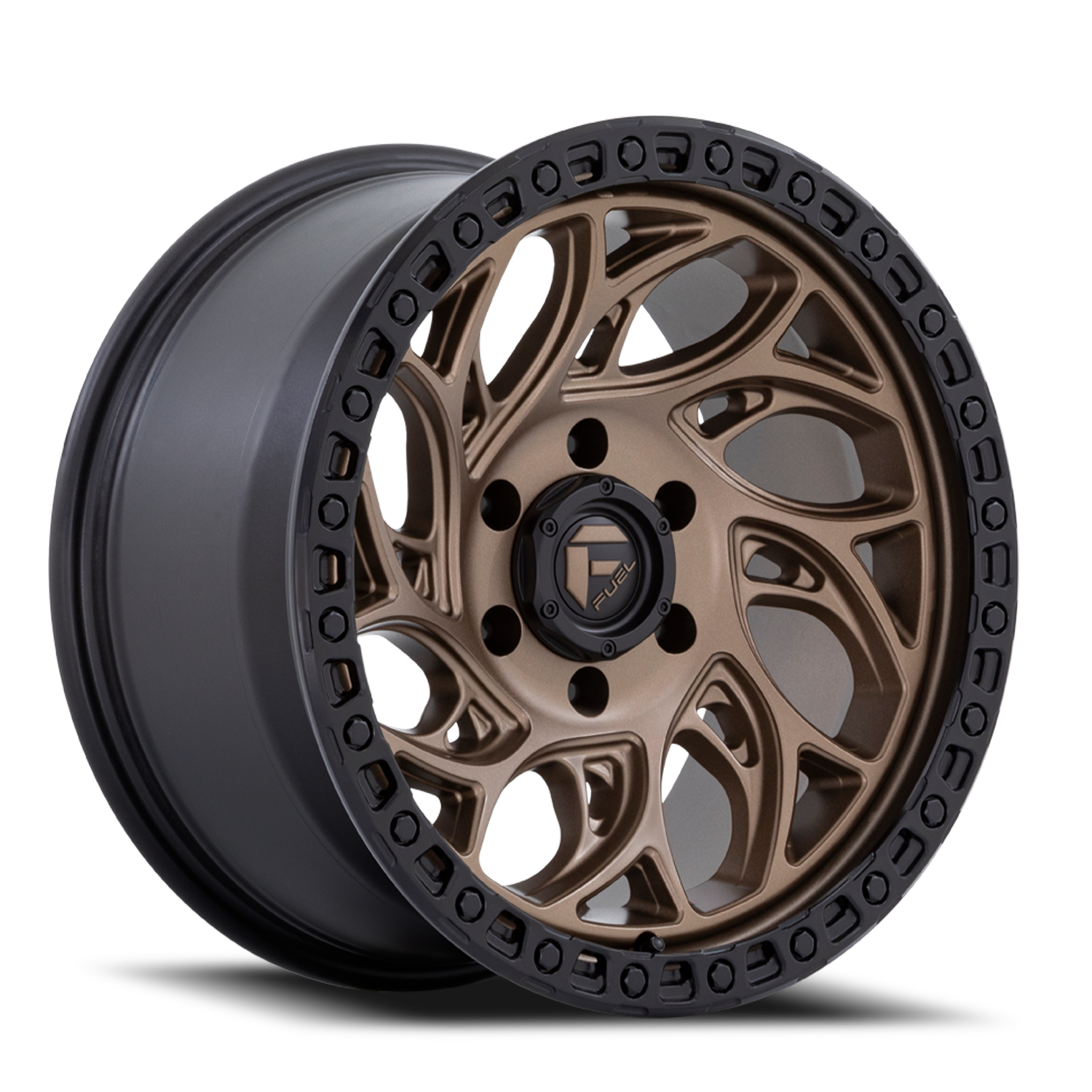 Fuel Off-Road Runner OR D841 15x8 -19 5x114.3mm 72.56mm Bronze Black Ring