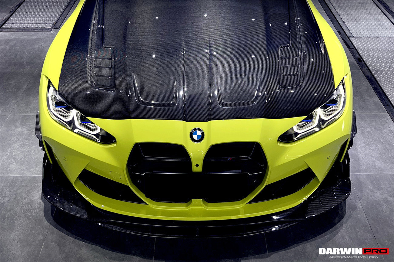 2021-UP BMW M3 G80 G81 M4 G82/G83 BKSSII Style Carbon Fiber Hood - DarwinPRO Aerodynamics