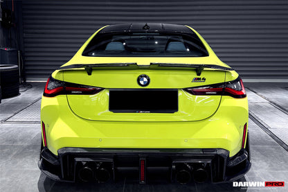 2021-UP BMW M4 G82/4 Series G22 BKSS Style Carbon Fiber Trunk Spoiler - DarwinPRO Aerodynamics