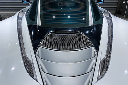 2017-2023 McLaren 720s Coupe Carbon Fiber Engine Hood Side Air Intake Vents - DarwinPRO Aerodynamics
