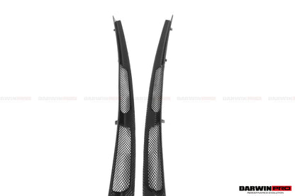 2017-2021 McLaren 720s Carbon Fiber Engine Hood Side Air Intake Vents - DarwinPRO Aerodynamics