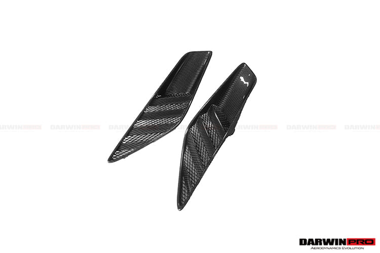 2013-2017 Corvette C7 Z51 Carbon Fiber Rear Quarter Panel Vents - DarwinPRO Aerodynamics