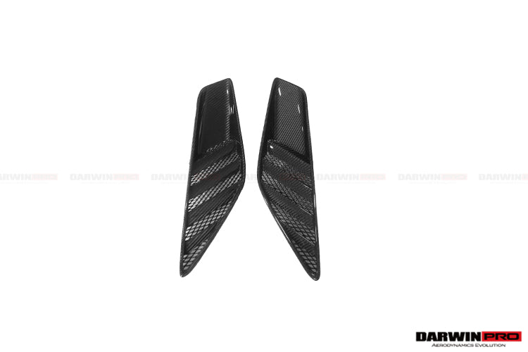 2013-2017 Corvette C7 Z51 Carbon Fiber Rear Quarter Panel Vents - DarwinPRO Aerodynamics