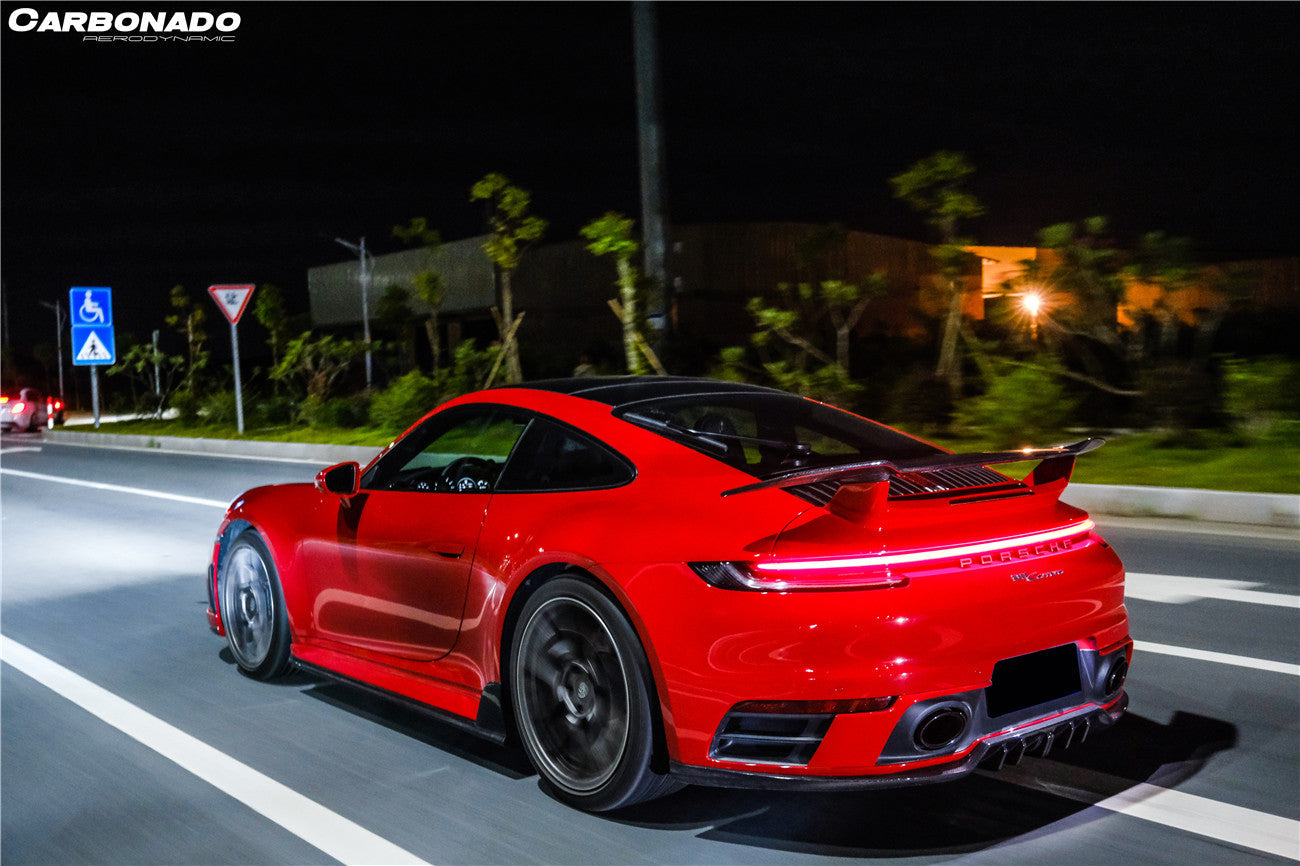 2019-2023 Porsche 911 992 Carrera/S/4/4S SD Style Trunk Spoiler - Carbonado