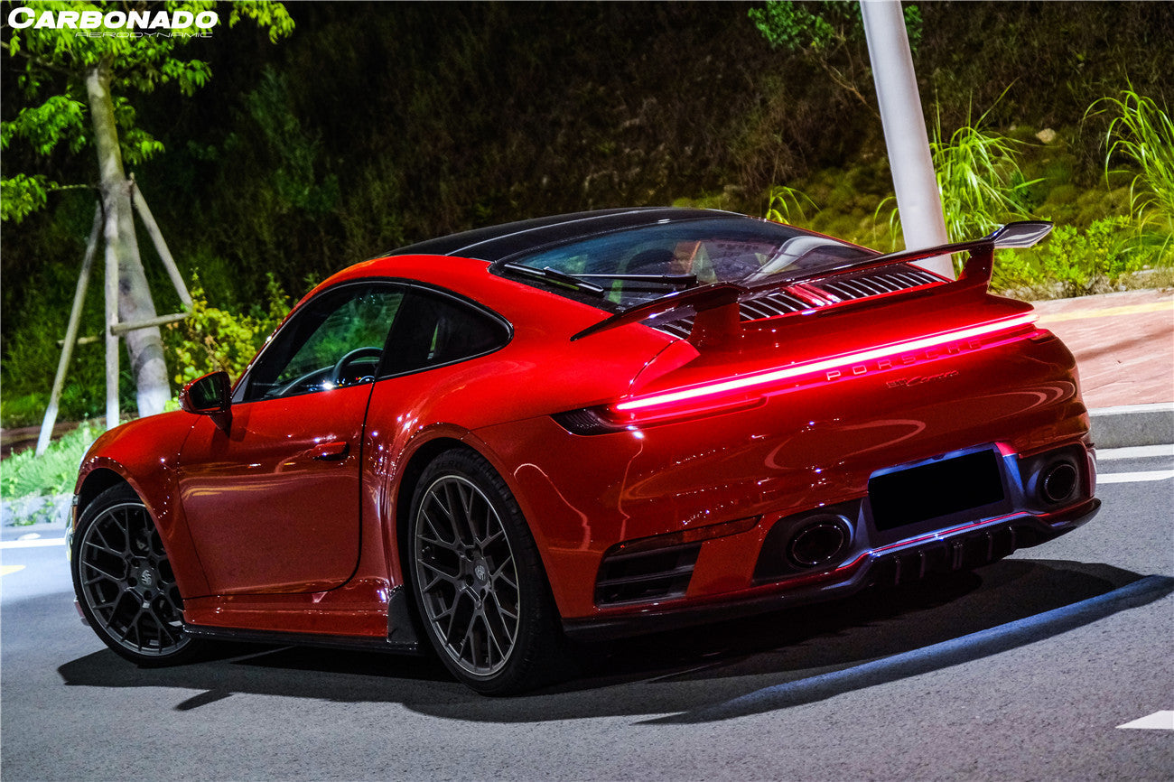 2019-2023 Porsche 911 992 Carrera/S/4/4S SD Style Trunk Spoiler - Carbonado