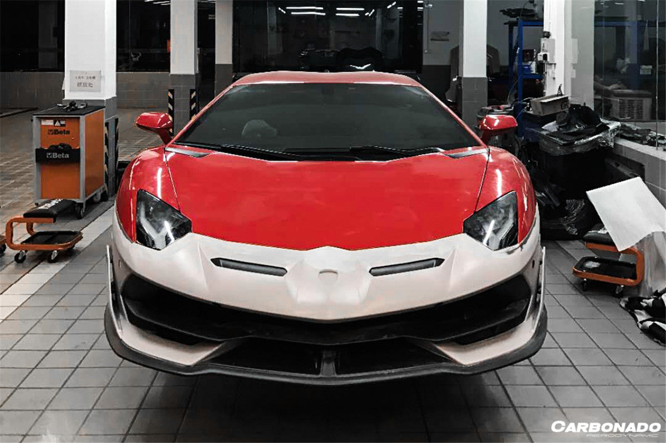 2011-2021 Lamborghini Aventador LP700 LP740 LP750 Coupe/Roadster SVJ Style Part DRY Carbon Fiber Aero Full Kit - DarwinPRO Aerodynamics