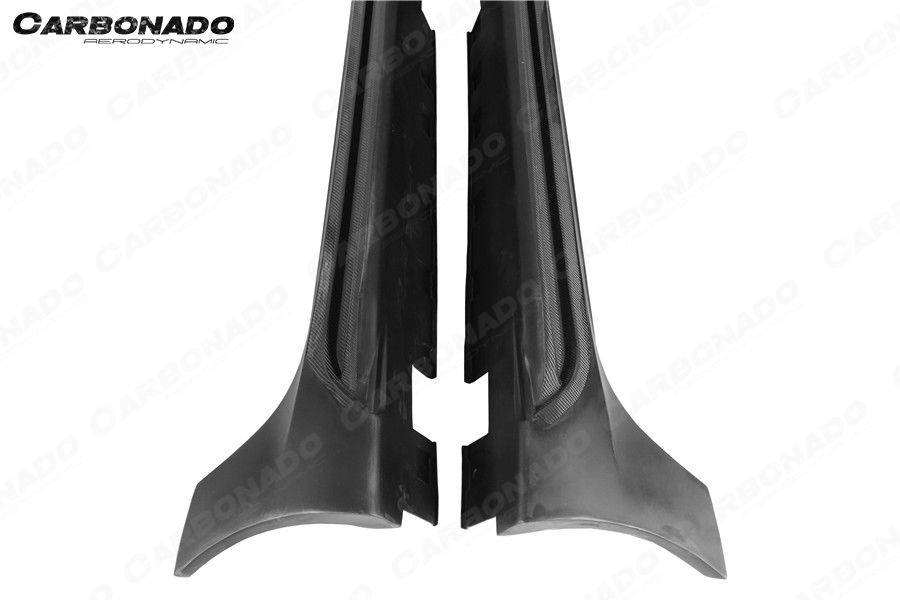 2011-2015 Mercedes Benz SLK CLASS R172 WD Style Side Skirts - Carbonado Aero