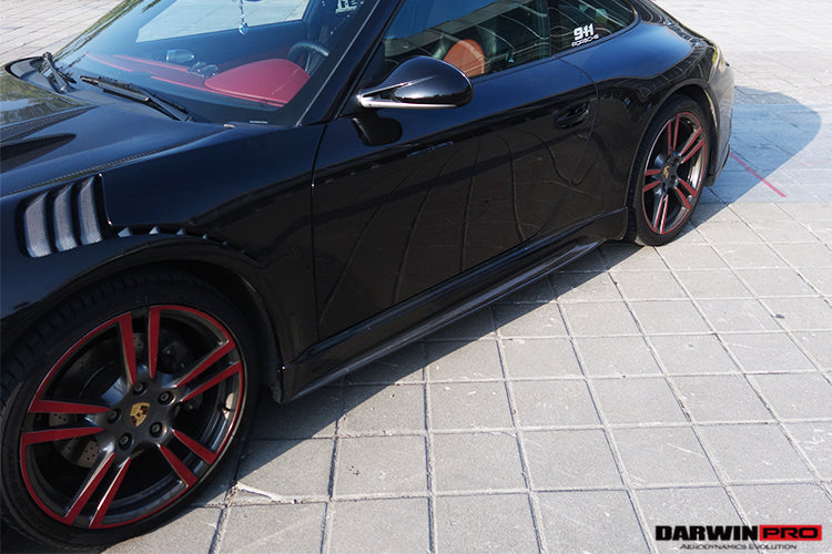 2009-2012 Porsche 911 997.2 Carrera/S 991GT3 Style Side Skirts - DarwinPRO Aerodynamics