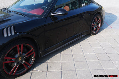 2009-2012 Porsche 911 997.2 Carrera/S 991GT3 Style Side Skirts - DarwinPRO Aerodynamics
