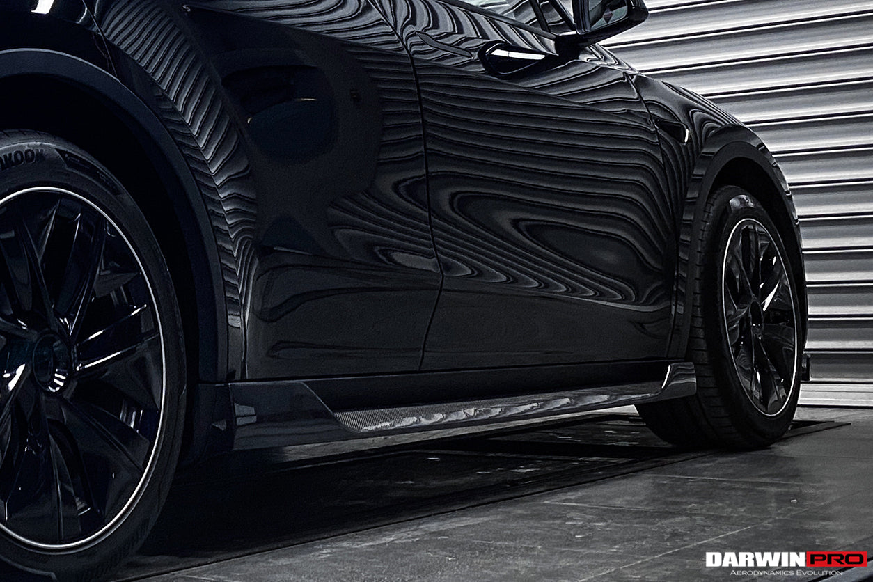 2020-2023 Tesla Model Y IMP Performance Carbon Fiber Side Skirts - DarwinPRO Aerodynamics