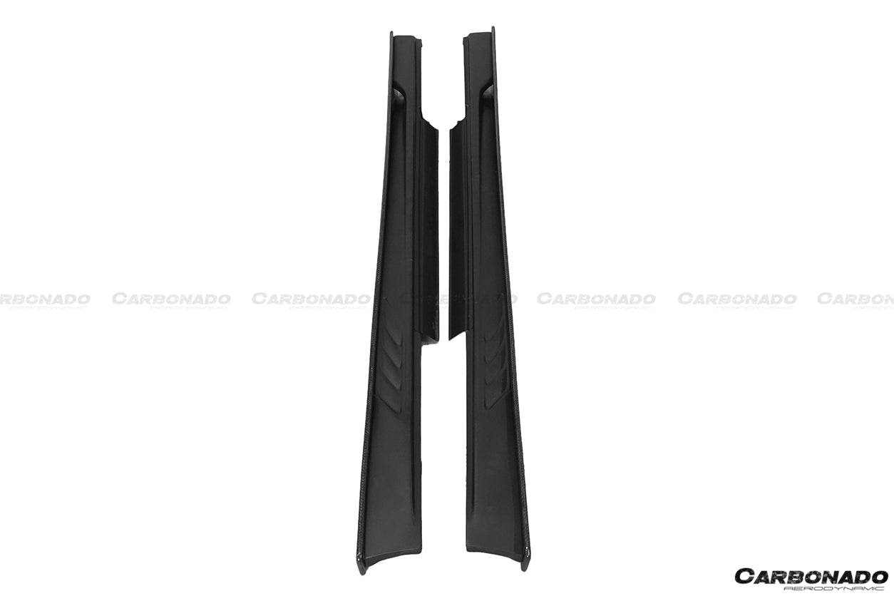 2008-2022 Nissan GTR R35 CBA/DBA/EBA VA Style Side Skirts - Carbonado