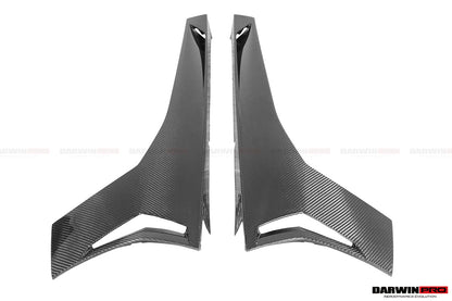2011-2021 Lamborghini Aventador LP700 LP740 Coupe/Roadster Carbon Fiber Side Skirts - DarwinPRO Aerodynamics