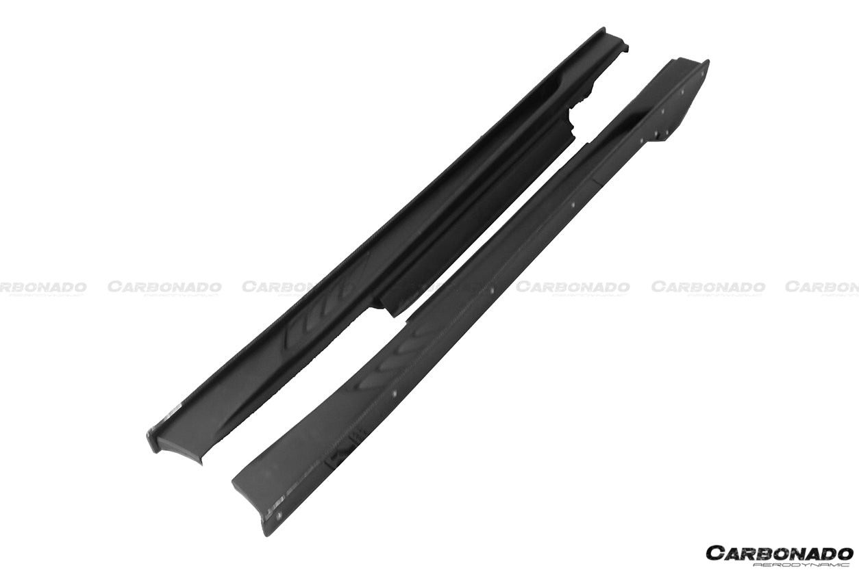 2008-2022 Nissan GTR R35 CBA/DBA/EBA VA Style Side Skirts - Carbonado
