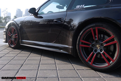 2009-2012 Porsche 911 997.2 Carrera/S 991GT3 Style Side Skirts - DarwinPRO Aerodynamics