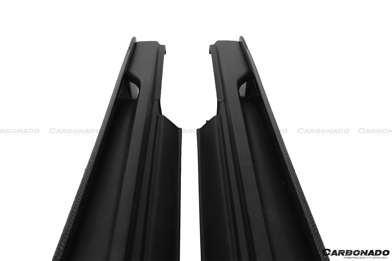 2008-2022 Nissan GTR R35 CBA/DBA/EBA VA Style Side Skirts - Carbonado