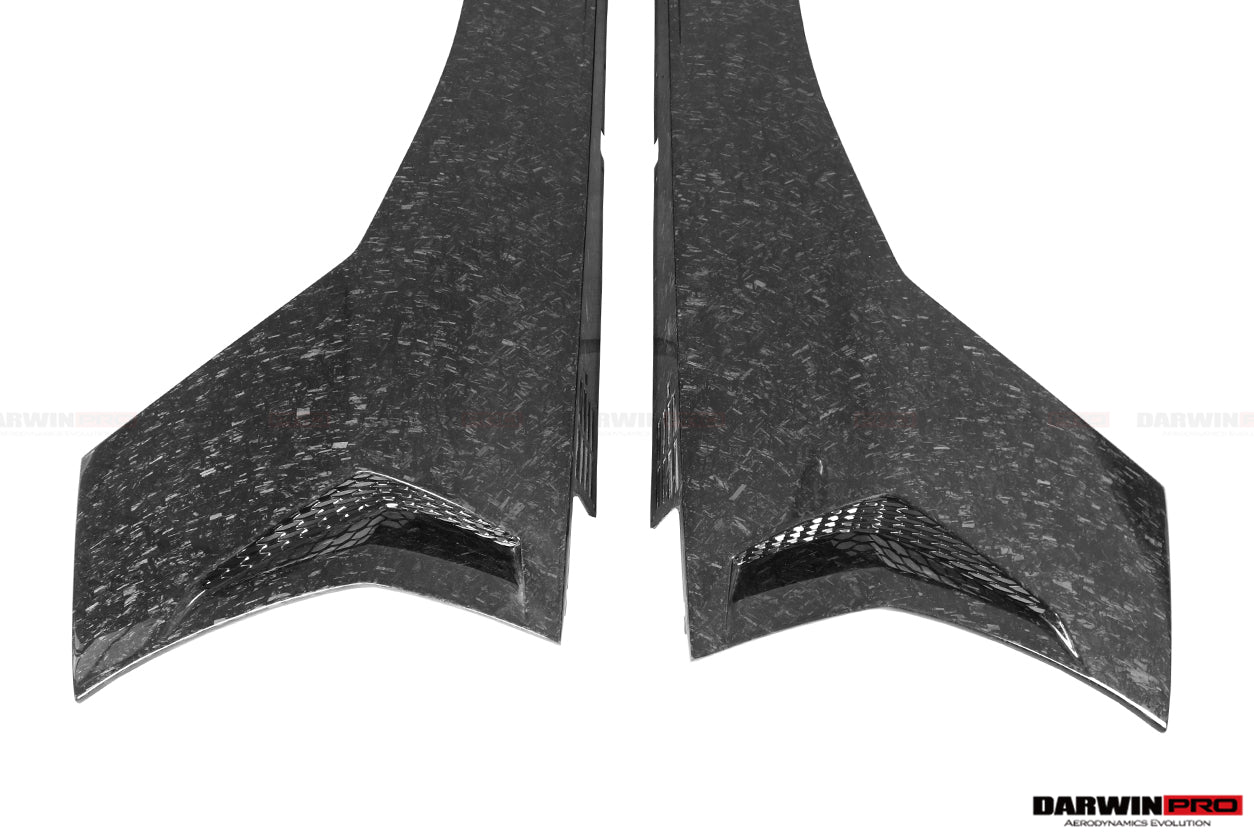 2011-2021 Lamborghini Aventador LP700 LP740 Coupe/Roadster Carbon Fiber Side Skirts - DarwinPRO Aerodynamics