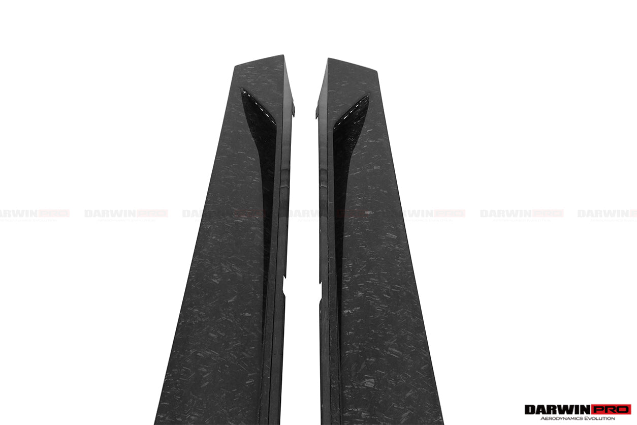 2011-2021 Lamborghini Aventador LP700 LP740 Coupe/Roadster Carbon Fiber Side Skirts - DarwinPRO Aerodynamics