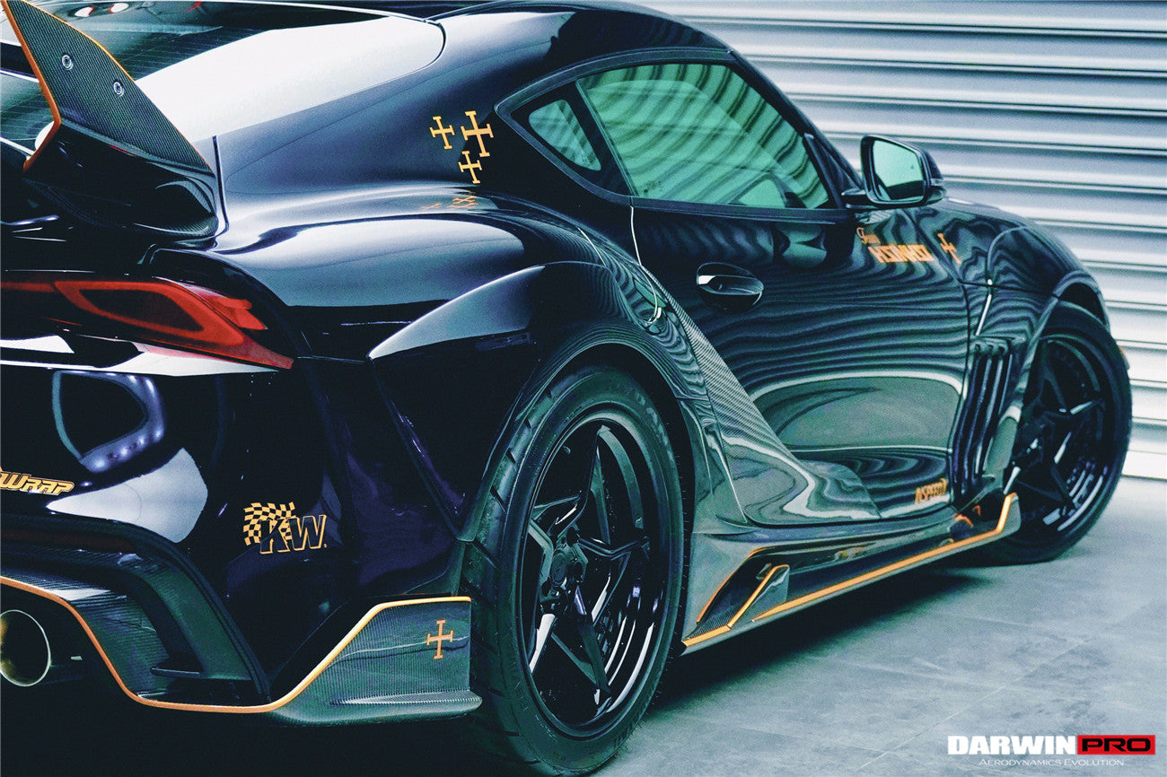 2019-UP Toyota GR Supra (J29/DB) A90 A91 BKSSII Style Part Carbon Fiber Full Wide Body Kit - DarwinPRO Aerodynamics