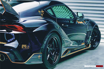 2019-UP Toyota GR Supra (J29/DB) A90 A91 BKSSII Style Part Carbon Fiber Full Wide Body Kit - DarwinPRO Aerodynamics
