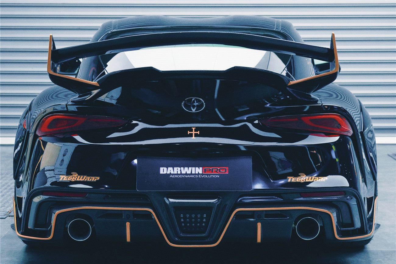 2019-UP Toyota GR Supra (J29/DB) A90 A91 BKSS Style Part Carbon Fiber Rear Bumper - DarwinPRO Aerodynamics