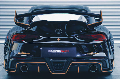 2019-UP Toyota GR Supra (J29/DB) A90 A91 BKSS Style Part Carbon Fiber Rear Bumper - DarwinPRO Aerodynamics
