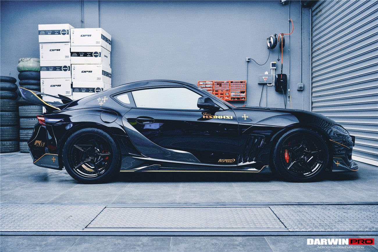 2019-UP Toyota GR Supra (J29/DB) A90 A91 BKSSII Style Part Carbon Fiber Full Wide Body Kit - DarwinPRO Aerodynamics