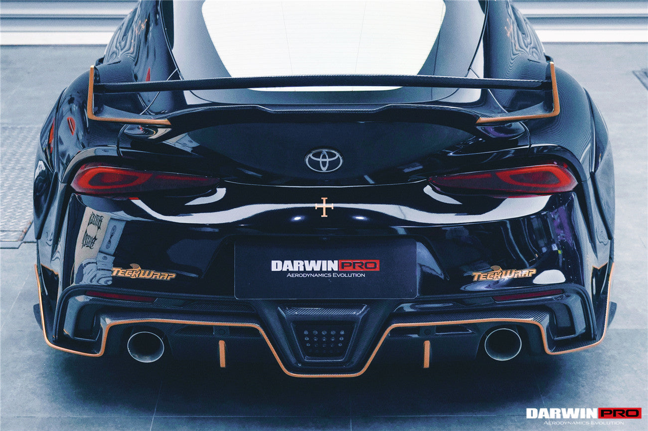 2019-UP Toyota GR Supra (J29/DB) A90 A91 BKSS Style Part Carbon Fiber Rear Bumper - DarwinPRO Aerodynamics
