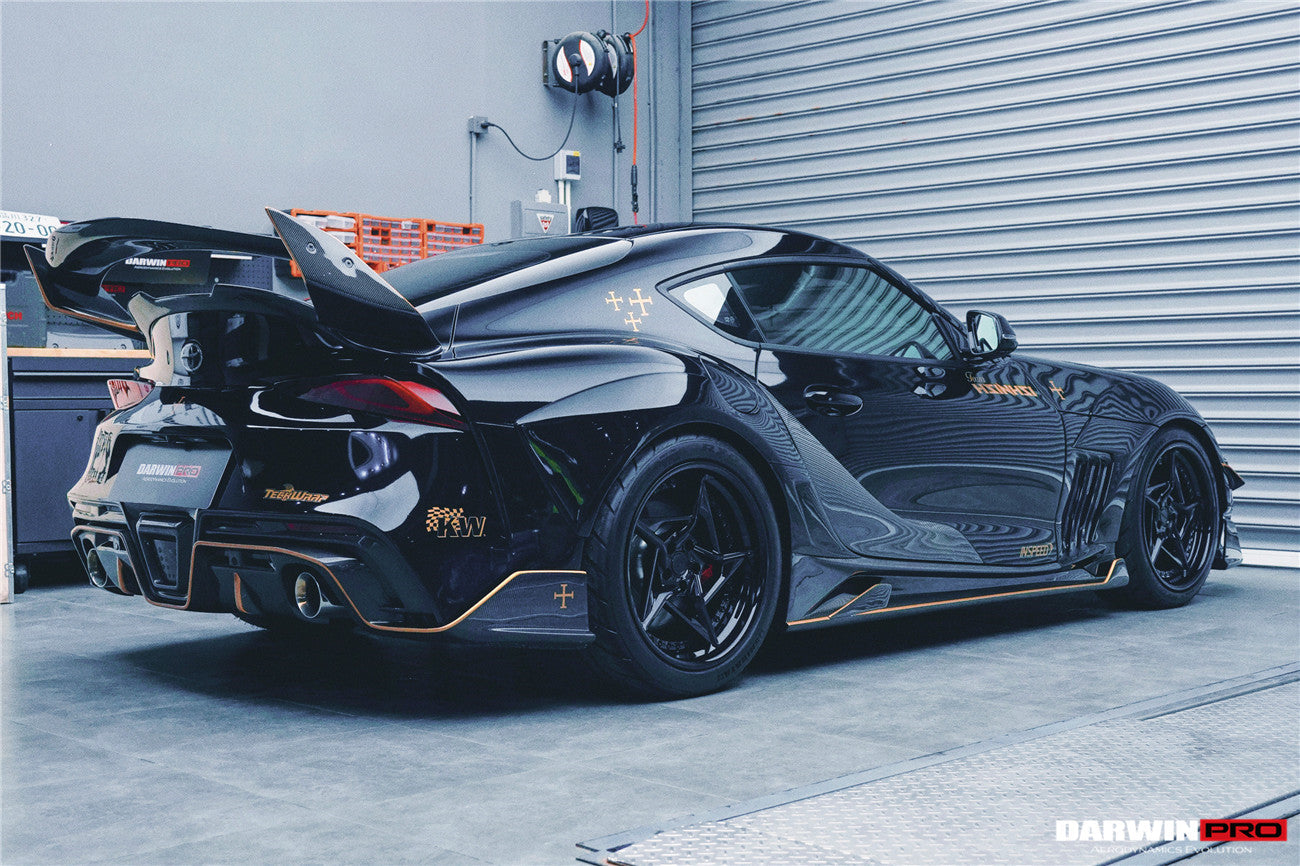 2019-UP Toyota GR Supra (J29/DB) A90 A91 BKSSII Style Carbon Fiber Wing - DarwinPRO Aerodynamics