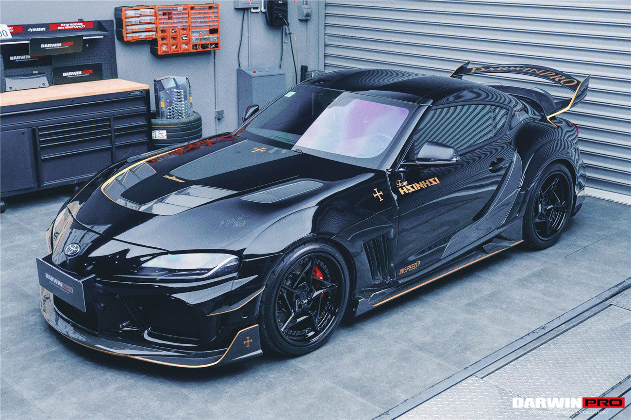 2019-UP Toyota GR Supra (J29/DB) A90 A91 BKSSII Style Carbon Fiber Hood - DarwinPRO Aerodynamics