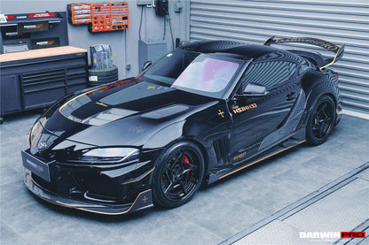 2019-UP Toyota GR Supra (J29/DB) A90 A91 BKSSII Style Carbon Fiber Hood - DarwinPRO Aerodynamics