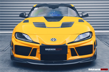 2019-UP Toyota GR Supra (J29/DB) A90 A91 BKSSII Style Carbon Fiber Hood - DarwinPRO Aerodynamics
