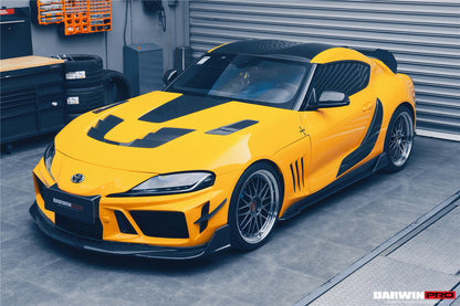 2019-UP Toyota GR Supra (J29/DB) A90 A91 BKSSII Style Carbon Fiber Hood - DarwinPRO Aerodynamics