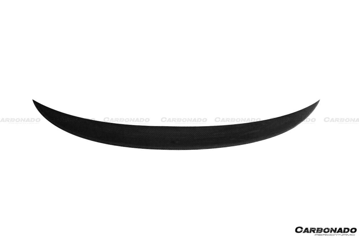 2008-2012 BMW E93 M3/3 series BS2 Style Carbon Fiber Trunk Spoiler - Carbonado Aero