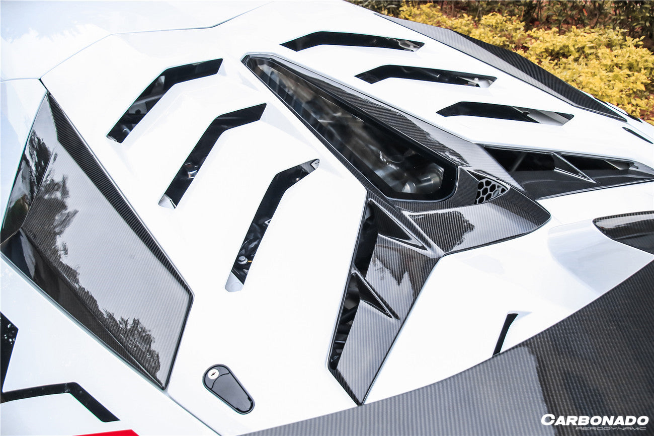 2011-2021 Lamborghini Aventador LP700 LP740 LP750 Coupe/Roadster SVJ Style Part DRY Carbon Fiber Aero Full Kit - DarwinPRO Aerodynamics