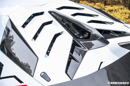 2011-2021 Lamborghini Aventador LP700 LP740 LP750 Coupe/Roadster SVJ Style Part DRY Carbon Fiber Aero Full Kit - DarwinPRO Aerodynamics