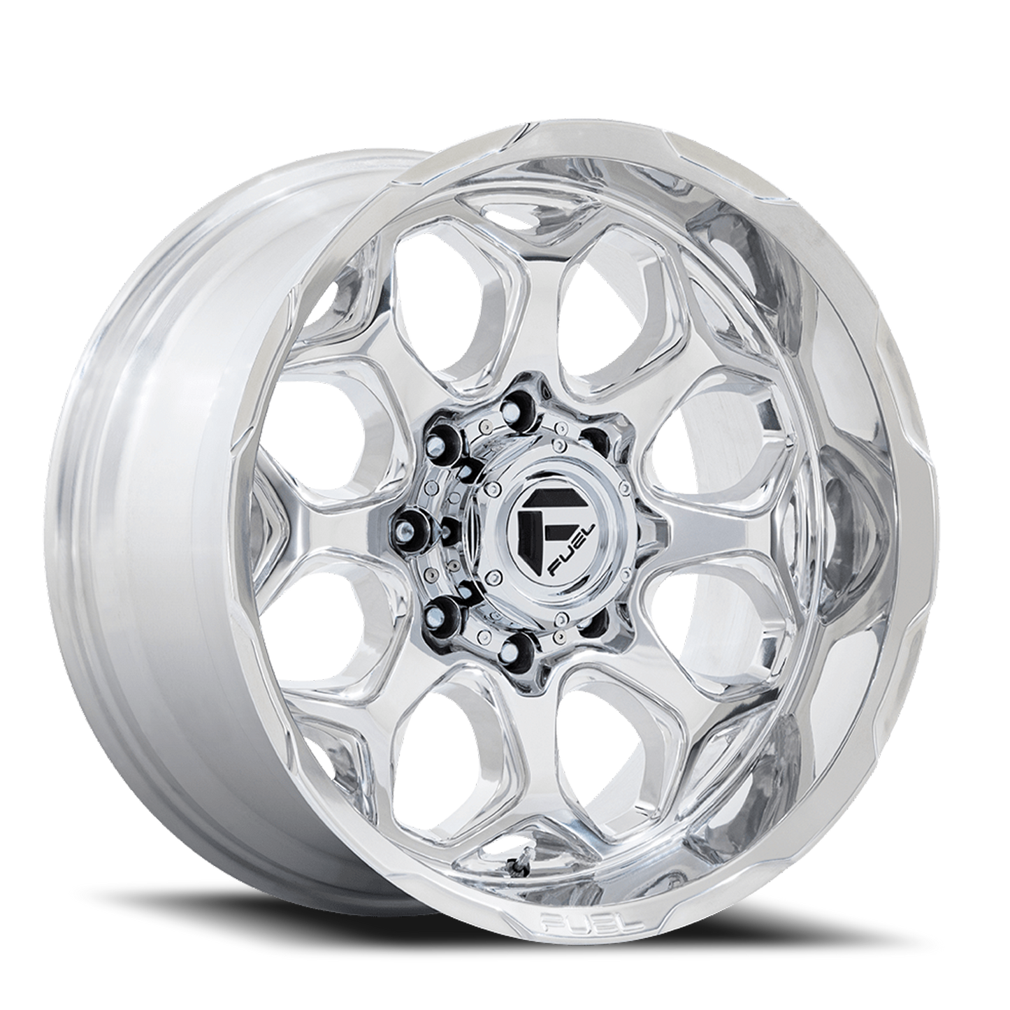 Fuel Off-Road Scepter FC862 HX 22x10 -18 5x127mm 71.5mm Polished Milled
