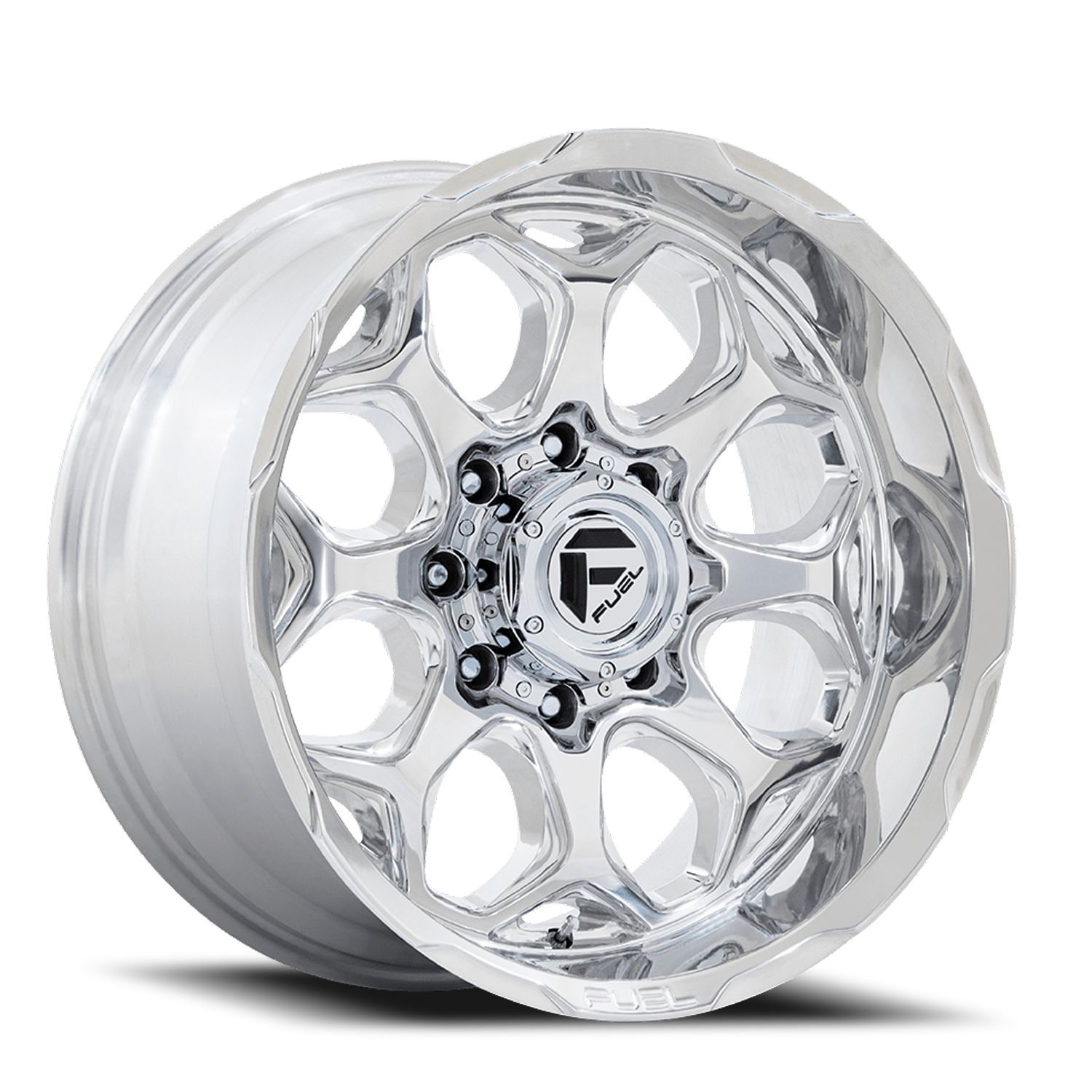 Fuel Off-Road Scepter FC862 HX 22x10 -18 5x127mm 71.5mm Polished Milled