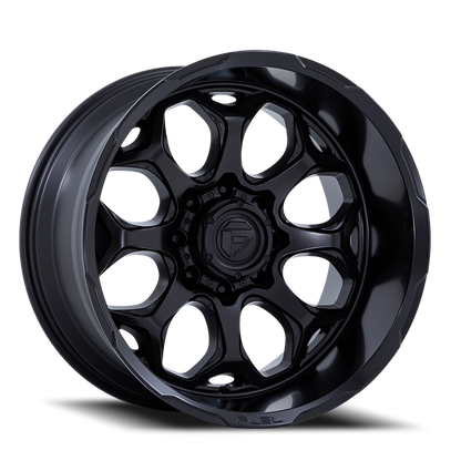 Fuel Off-Road Scepter FC862 MX 22x10 -18 5x127mm 71.5mm Blackout
