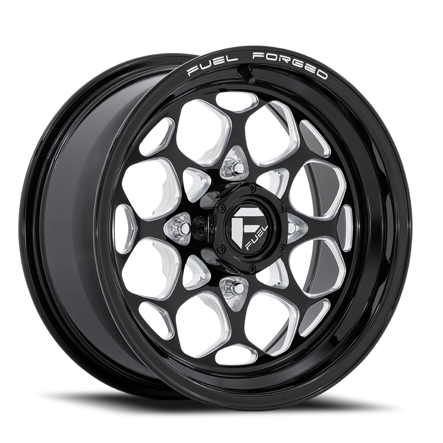 Fuel Off-Road Scepter UTV FV400 BE 15x7 +10 4x156mm 115.1mm Gloss Black Milled