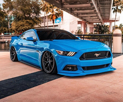 20" Aodhan AFF7 Matte Black 5x112 ( Staggered Setup ) ( Set of 4 )