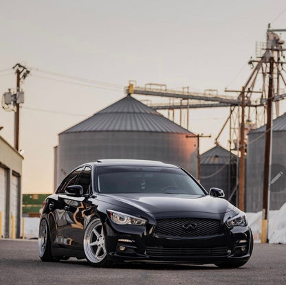 Aodhan DS09 Silver w/Machined Face - 19x9.5 +30 5x114.3 (Square Set of 4)