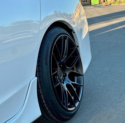 Aodhan AH-X Matte Black - 18x8.5 +35 5x120 (Square Set of 4)