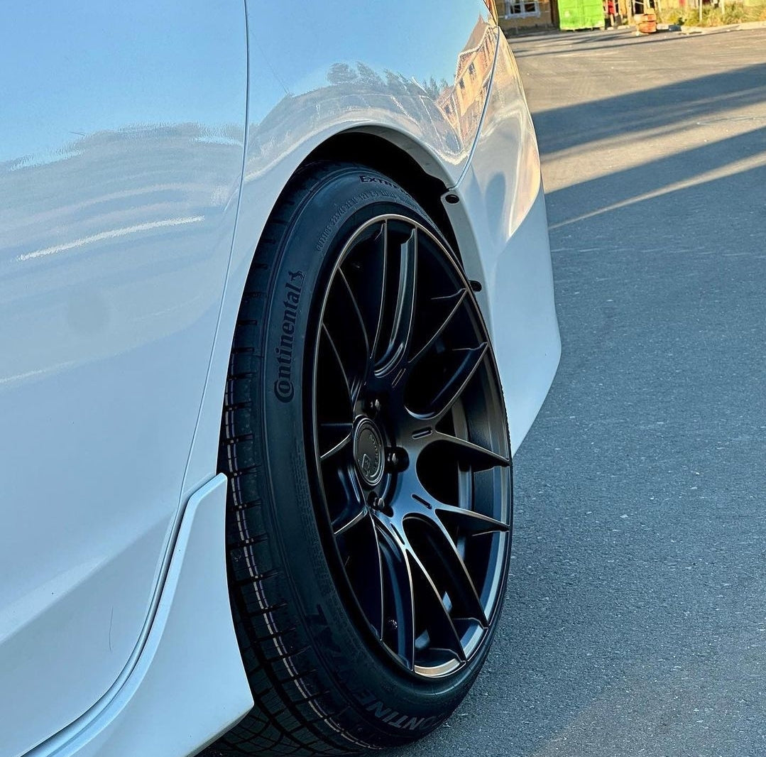 Aodhan AH-X Matte Black - 19x9.5 +35 5x112 (Square Set of 4)