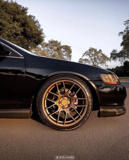 Aodhan AH-X Matte Bronze - 18x8.5 +35 5x120 (Square Set of 4)