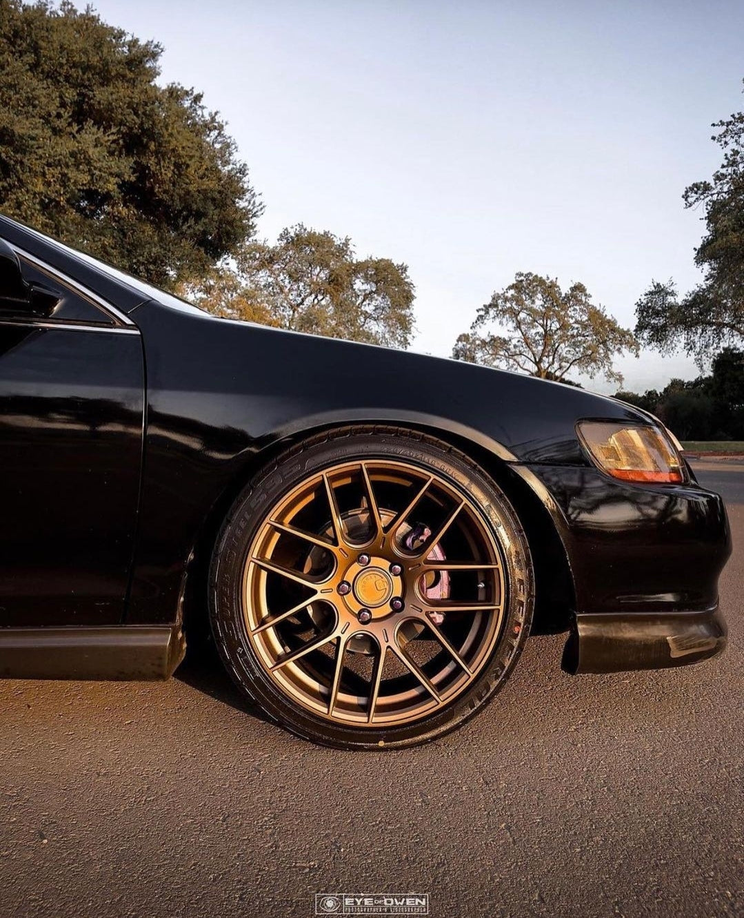 Aodhan AH-X Matte Bronze - 19x9.5 +35 5x112 (Square Set of 4)