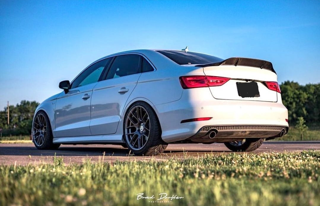 Aodhan AH-X Hyper Black - 18x9.5 +35 5x120 (Square Set of 4)