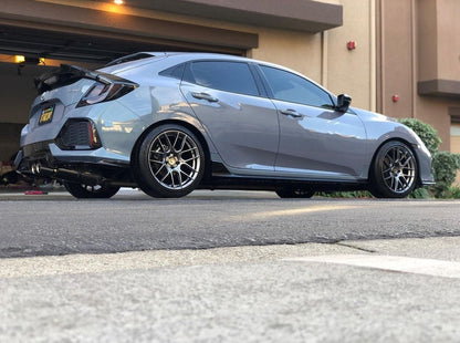 Aodhan AH-X Hyper Black - 18x9.5 +35 5x120 (Square Set of 4)