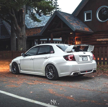 Aodhan AH-X Hyper Black - 18x9.5 +35 5x120 (Square Set of 4)
