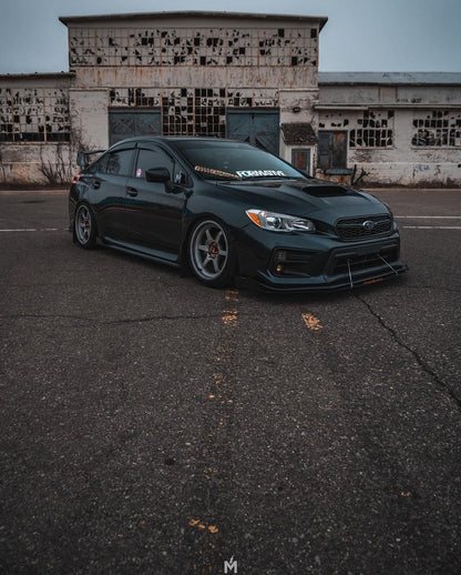 Aodhan AH08 Hyper Black - 18x8.5 +35 5x114.3 (Square Set of 4)